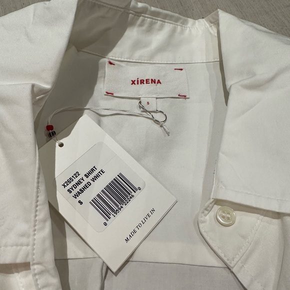 XIRENA Sydney Shirt white SIZE small BNWT - Picture 8 of 13